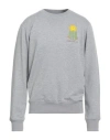 Flower Mountain Hikerdelic Man Sweatshirt Grey Size Xl Cotton, Polyester In Gray