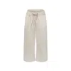 Flower Mountain Ivory Trousers For Boy In Ivory