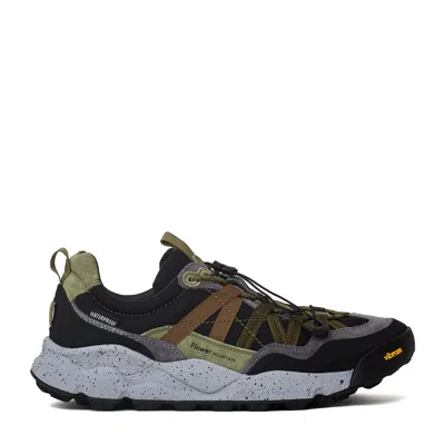 Flower Mountain Iwano 2 Waterproof Suede Nylon Sneakers In Grey