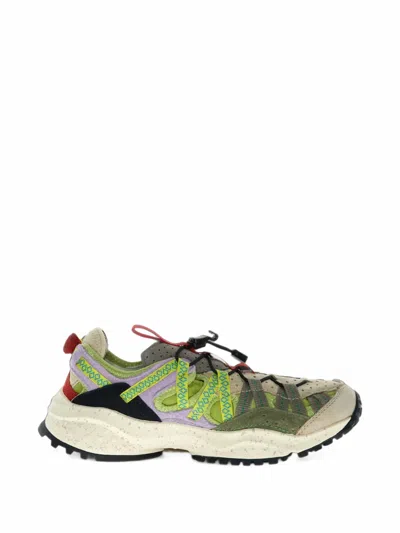 Flower Mountain Kazana Fall Low-top Sneakers In Multi