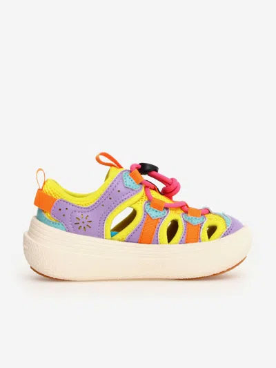 Flower Mountain Kids Chomei Tech Sandals In Multi