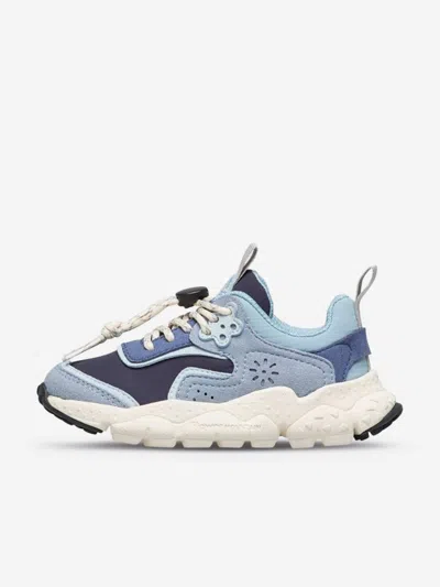 Flower Mountain Kids Doi Trainers In Blue