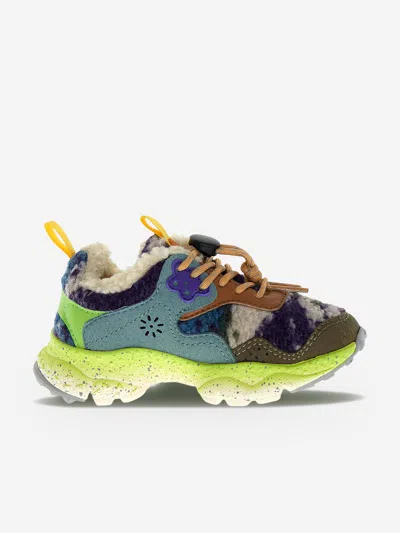 Flower Mountain Kids Doi Trainers In Multi