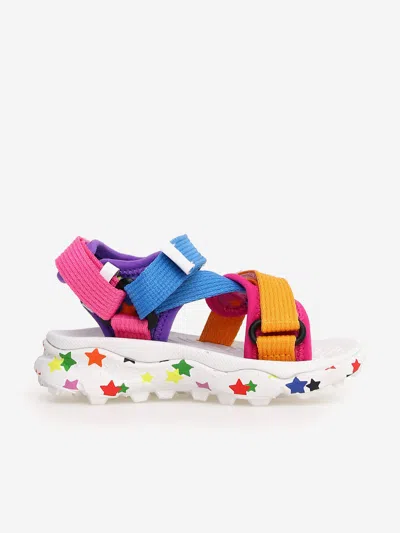 Flower Mountain Kids Nazca 2 Star Sandals In Multi