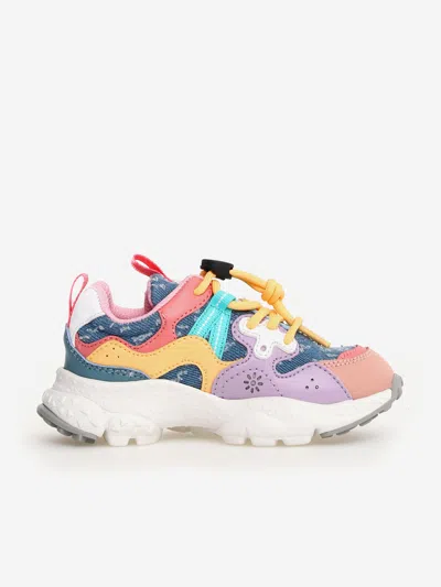 Flower Mountain Kids Yamano 3 Trainers In Multi