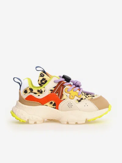 Flower Mountain Kids Yamano 3 Trainers In Multi