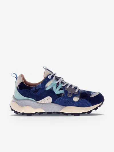 Flower Mountain Kids Yamano 3 Trainers In Blue