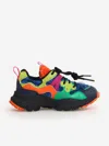 Flower Mountain Multicolor Sneakers For Kids In Multicoloured