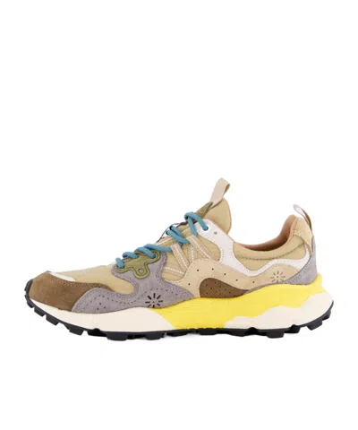 Flower Mountain Lace-up Sneakers In Multicolor