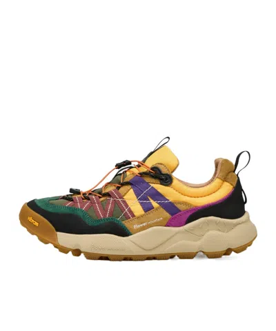 Flower Mountain Laced Sneakers In Multicolor