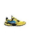 Flower Mountain Laced Sneakers In Yellow