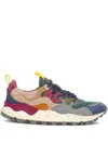 Flower Mountain Yamano 3 Sneakers In Suede And Technical Fabric In Multi