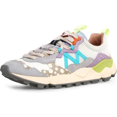Flower Mountain Lenzan Trail Sneaker In Lavender