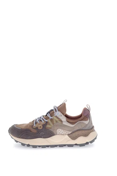 Flower Mountain Men's Sneakers  Yamano 3 - 2017816 01 1b31 Grey Mud-off White In Multi