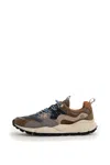Flower Mountain Men's Sneakers  Yamano 3 - 2017816 01 1f84 Military Grey Light Brown In Multi