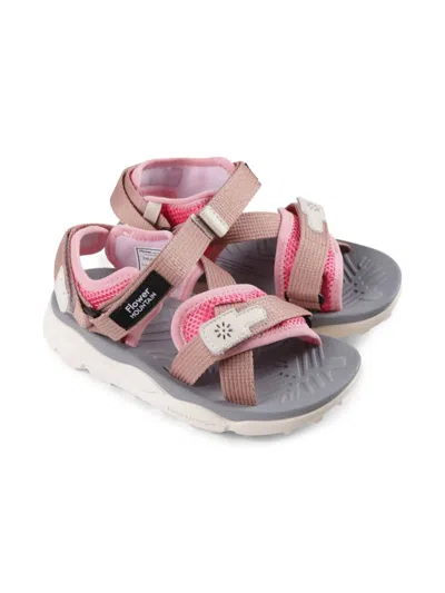 Flower Mountain Kids' Naza 2 Sandals In Pink