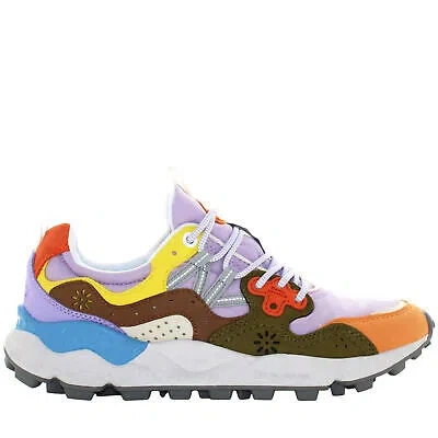 Pre-owned Flower Mountain P24us Women Low Sneakers 0012018337.01.1b23 Yamano 3 Woman Kaiso In Multicolor