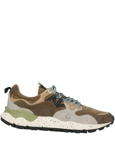 FLOWER MOUNTAIN PANELLED SNEAKERS