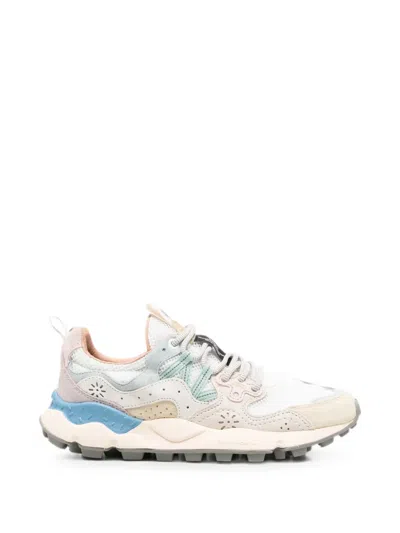 Flower Mountain Perforated Panelled Sneakers In Multi