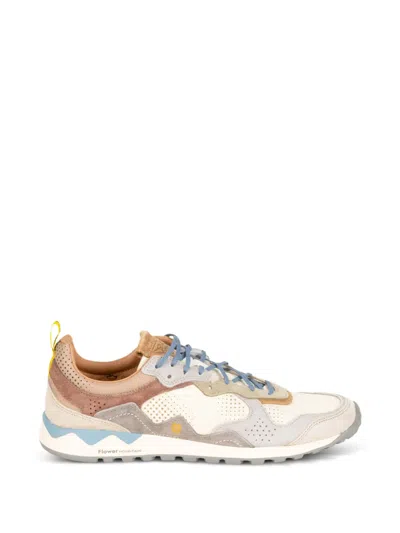 Flower Mountain Puerh Uni Limited Edition Perforated Sneakers In Brown