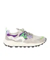 Flower Mountain Round Head Low-cut Casual Shoes In White