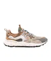 Flower Mountain Yamano 3 Multicolor Sneakers In White