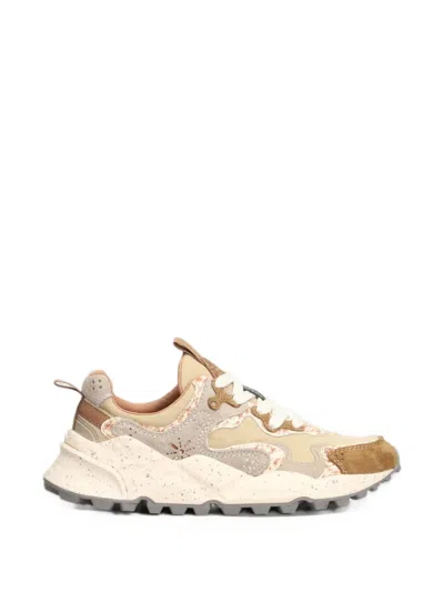 Flower Mountain Rulis Low-top Sneakers In Neutral