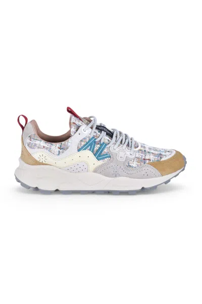Flower Mountain - Sneakers - 480803 - Beige/ocra In Multi