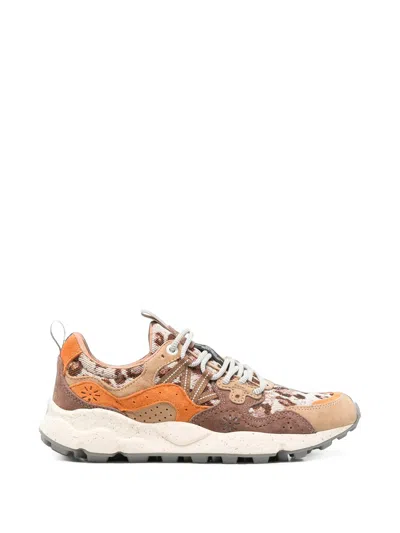 Flower Mountain Sneakers In Arancio