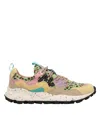 Flower Mountain Sneakers Beige In Multi