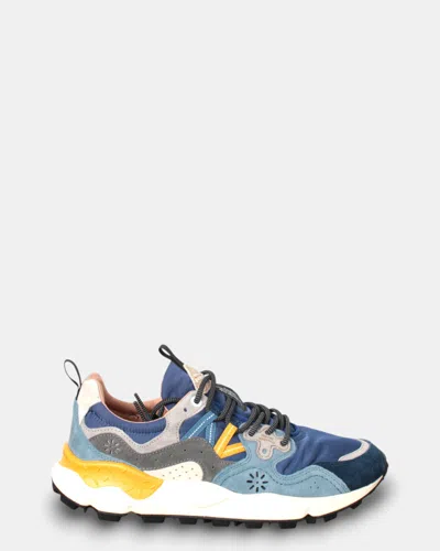 Flower Mountain Sneakers  Mod. Yamano 3 - Blue/grey