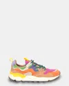Flower Mountain Sneakers  Mod. Yamano 3 - Orange/fuchsia