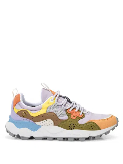 Flower Mountain Sneakers Grey In Multicolore