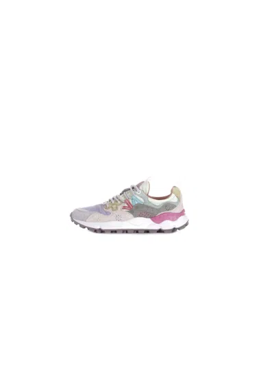 Flower Mountain Sneakers Lilac In Lilla Chiari E Naturali