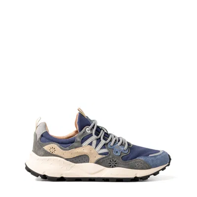 Flower Mountain Sneakers Multi Colour In Blue