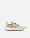 Flower Mountain Sneakers With Multicolored Suede Inserts In Multi