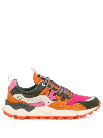 Flower Mountain Sneakers Pink In Multicolor