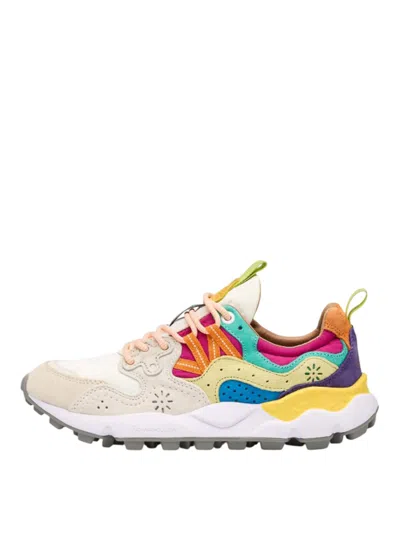 Flower Mountain Sneakers In White