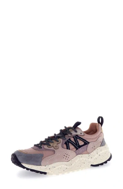 Flower Mountain Solin Sneaker In Animal Print