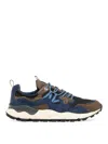 Flower Mountain Yamano 3 Sneakers  X Barbour In Green