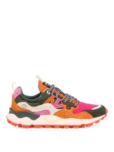 Flower Mountain Sneakers Pink In Multicolor