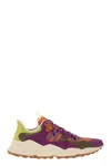 Flower Mountain Yamano 3 - Sneakers In Suede And Technical Fabric