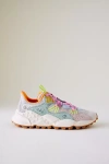 Flower Mountain Tiger Hill Suede Trainers In Multi