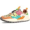 Flower Mountain Washi Sneaker In Pink Multi
