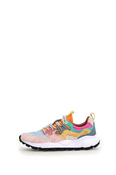 Flower Mountain Women's Sneakers  Yamano 3 - 2017817 01 1i25 Roses/lights/violet In Pink