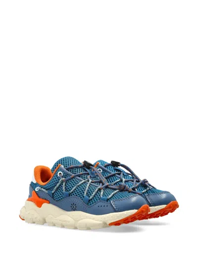Flower Mountain Kids' X Naturino Raikiri Mesh Sneakers In Blue