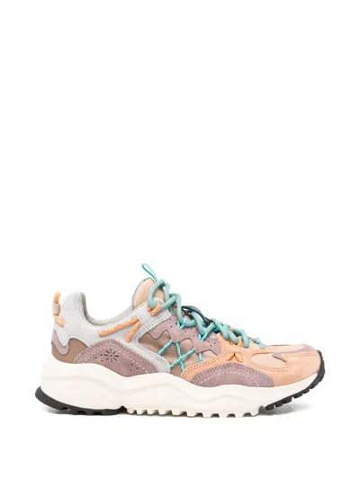 Flower Mountain Yamabushi Lace-up Sneakers In Multi