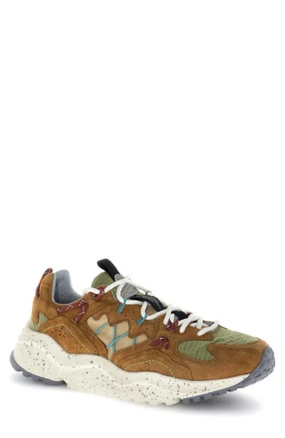 Flower Mountain Yamabushi Sneaker In Brown