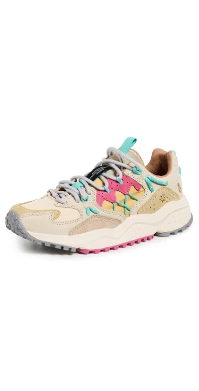 Flower Mountain Yamabushi Sneakers Vanilla Pink