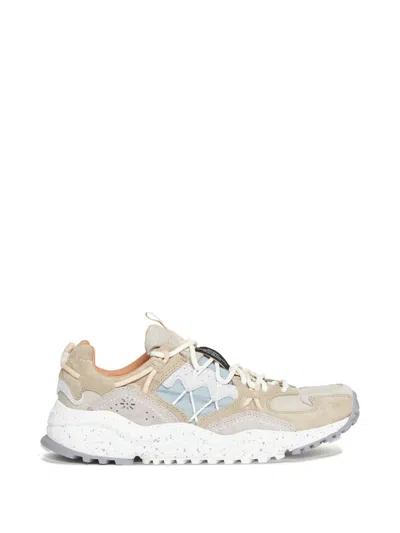 Flower Mountain Yamabushi Uni Suede Sneakers In Neutral